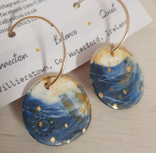 Load image into Gallery viewer, Double sided 'Wear Your Art' Drop Earrings