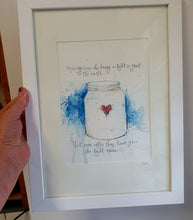 Load image into Gallery viewer, Memory Light framed print.