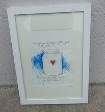 Load image into Gallery viewer, Memory Light framed print.