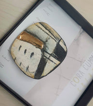 Load image into Gallery viewer, 'Wear Your Art' ceramic Brooch.