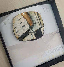 Load image into Gallery viewer, 'Wear Your Art' ceramic Brooch.