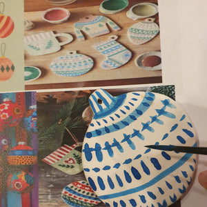Paint your own Spring decorations / Earrings