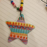 Paint your own Spring decorations / Earrings