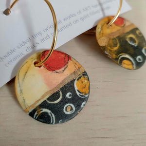 *NEW 2 in 1 'Wear Your Art' Drop Earrings