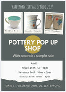 Waterford Festival of Food Pottery Pop Up Shop