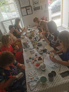 Private Group Bookings. 'Glaze your own Mug' Workshop.