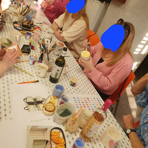 Private Group Bookings. 'Glaze your own Mug' Workshop.