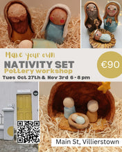 Load image into Gallery viewer, Workshop.Make your own x3 piece Nativity Set

