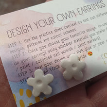 Load image into Gallery viewer, Paint your own Spring decorations / Earrings
